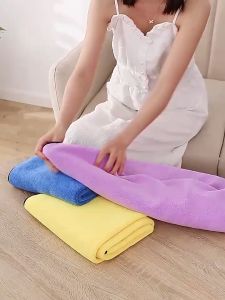 Dog Towel Pet Bath Towel Soft Microfiber Strong Water Absorbent Towel for Dog Cat