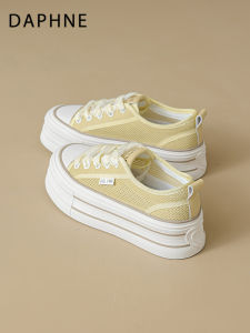 Daphne | Lightweight Breathable Thick Sole Canvas Shoes