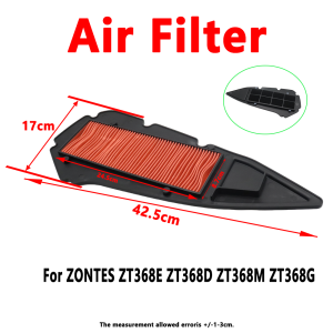 For ZONTES ZT368E ZT368D ZT368M ZT368G ZT 368K 368E 368D 368M 368G Motorcycle Accessories Air Filter Element