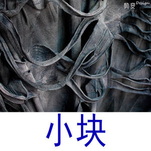 Túi Xô Thủ Công DIY Cao Cấp Túi Xô Thiết Kế Túi Xô Hanfu Màu Xanh Tím Chuyển Màu Sâu Cổ Điển Có Lỗ Túi Xô Polyester