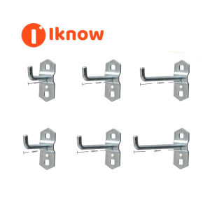 I Know 5-Pack Móc Bảng Điều Khiển Bằng Thép Mạ Kẽm Móc Bảng Lỗ