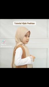 Pashmina Instan Jersey Anak 5-13 Tahun SD/SMP All Size Bukan Untuk Bayi