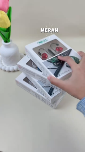 TM-01 Headset Kabel Gaming Earphone In Ear Bass Stereo Mic Suara Jernih Jack 3.5mm Untuk HP Laptop