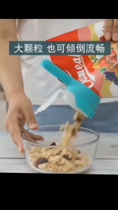 Moisture-Proof Multi-functional Snack Sealing Clip Open-Type Food Preservation/Bag Keep Fresh Holder/Pouch Closure Faste