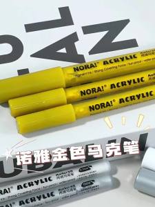 Nora | Bút Dấu Chống Nước Chống Dầu Mỏng Đầu Mềm Acrylic