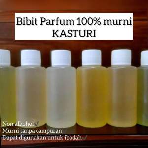 PROMO Bibit / Biang parfum aroma KASTURI 100ML (Murni Non Alkohol)