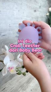 Baby Bear Gigitan Bayi Bentuk Kepiting