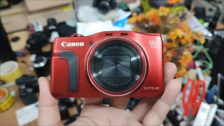 Máy ảnh Canon PowerShot SX710 HS - tiếng anh - zoom 30x - có wifi