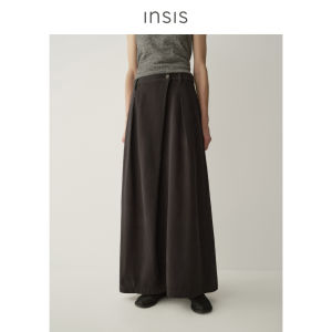 INSIS FEMME | Simplicity Aesthetic Chinese Style Cotton-Linen Skirt