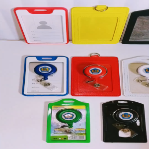 Gantungan Yoyo Id Card Putar Stainless KEMENKEU : Kementerian Keuangan + Tempat/Holder Id Card