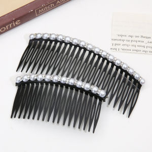 Korean Pearl Hair Comb Clip for Women Girl Bangs Clip Fashion Side Clip Hairpin Hair Accessories