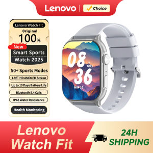 Lenovo | Lenovo New Smart Watch For Android Bluetooth Call Waterproof IP68 100+ Sports Mode Monitoring Heart Rate Tracking Smart Watch