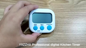 LCD Digital Kitchen Timer Cooking Baking Oven Timer Loud Alarm Clock Magnetic Countdown