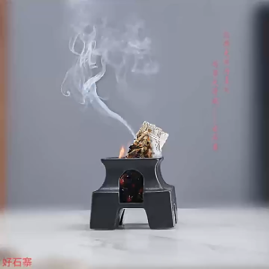 Palo Santo Incense Burner White Sage Healing Purifying Meditation Sandalwood Incense Stick Holder Vintage Incense Sticks