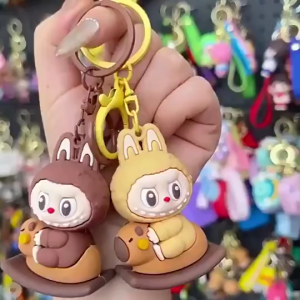 Móc Khóa Labubu Dễ Thương Móc Khóa Hình Thú Quà Tặng Dễ Thương