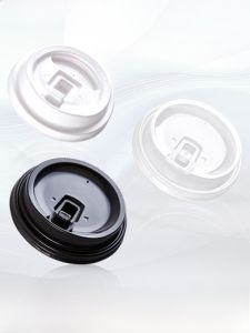 New Tian Li Disposable Plastic Switch Cover PP Transparent Cold Drink Pearl Lid 80F Cup Lid 89F Diameter Leakproof Cup Lid