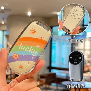 Kavanou Longshan Olalux GT Cat Keycase Lightning Fast Black Cat Exclusive White Cat บัลเล่ต์ Cat Car Shell Buckle Minimalist สไตล์