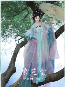 New Arrival | Chestnut Mushroom Hall【Crane Dance across the Nation】Hanfu Summer Embroidery Crane Feather Cheongsam Sleeveless Top