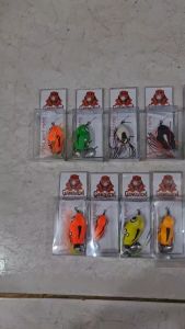 Soft Frog Dengan Kail Gamakichi Panjang 3 - 4 Cm