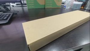 FK-12101 40cm Upgraded Tempered Glass Stainless Steel Bathroom Wall Glass Shelf Wall Mounted Toilet Shelve Rack Shelf