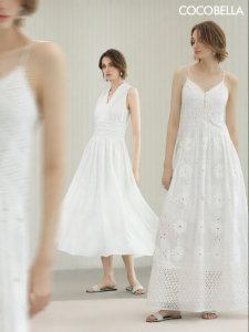 COCOBELLA | Elegant White Dress