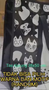 Tas Karung Serbaguna/Tas Laundry Tas Belanja Ukuran 38X50x25