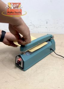 Máy hàn miệng túi (200x2)mm PapaTools- Ruixiang PFS-200 Ko kén túi vỏ hợp kim nhôm