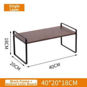 Bedside Table Storage Rack