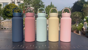 【1-3 Days Delivered】Large Capacity Thermal Flask Vacuum Insulated Thermos Bottle outdoor sports Water Cup 304 Stainless Steel Thermos Cup