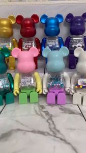 Bearbrick 400 28CM Violence Bear ji mu xiong Qianqiu PVC Net Red - Doll Decoration Gift