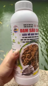 5 chai Dịch Đạm Sâu Canxi thủy sản vỗ béo tôm cá lươn ếch - chai 1 lít