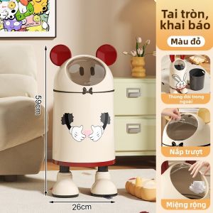 QIANQIN | Thùng Rác Thiết Kế Hình Hoạt Hình Hấp Dẫn