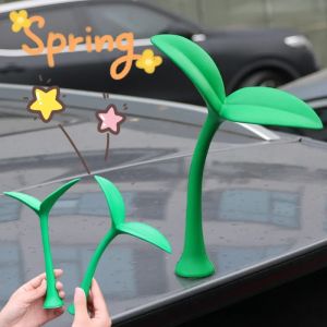 Car Ornaments 3D Car Roof Decoration Stickers Sprout Ornament Exterior Decorative Accessories