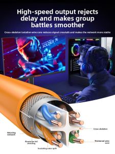 Choseal | Gigabit Cat6 Shielded Network Patch Cable