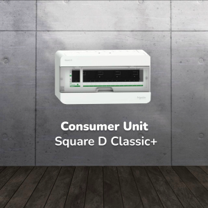 Schneider ตู้คอนซูมเมอร์ยูนิต บัสบาร์เดี่ยว ขนาด 6 ช่อง รหัส S9HCL16 รุ่น Square D Classic