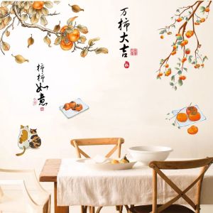 Tranh Trang Trí Dán Tường Tự Dính Phong Cách Trung Hoa Mới Tranh Trang Trí Phòng Ăn Phòng Khách Phòng Ngủ Tranh Trang Trí Trang Trí Nhà Cửa