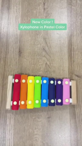 ของเล่นไม้ ระนาด ของเล่น ระนาดไม้ 8คีย์ ของเล่นชิน เสริมพัฒนาการของเด็ก ของเล่นเสริมทักษะและการเรียนรู้