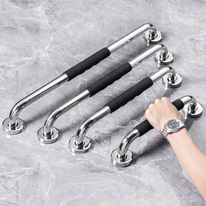 304 Stainless Steel Silicone Handrail Stair Toilet Railing Bathroom