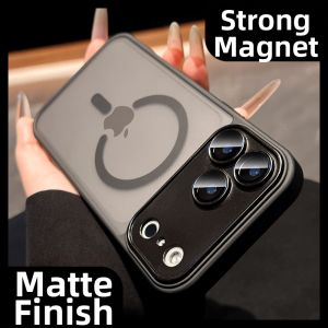 DAIMANG | Anti-Fingerprint Drop-Proof Magnetic Lens Full-Cover Case for iPhone 17 Pro