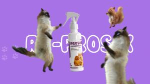Prosik Penghilang Bau Pesing dan Kotoran Kucing Anjing Hamster Pet Odor Remover 100% Natural