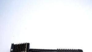 Multifunction BBQ Cleaning Brush Long Handle Barbecue Grill Oven Copper Wire Brush