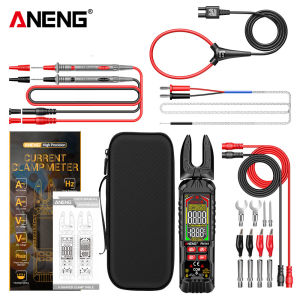 ANENG | ANENG 6000A Digital Clamp Meter Multimeter Non-contact Voltage Sensing Flexible Clamp PN141 Voltmeter Ammeter Multifunctional