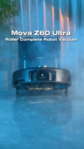 MOVA Z60 Ultra Roller Robot Vacuum Cleaner | Roller Mopping | 8cm Obstacle Climb | 28000Pa Suction Power