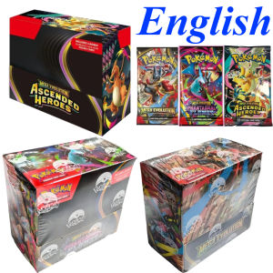Bandai | Pokemon TCG Booster Box Mega Evolution Ascended Heroes Phantasmal Flames English Version Trading Cards for Collection Gift