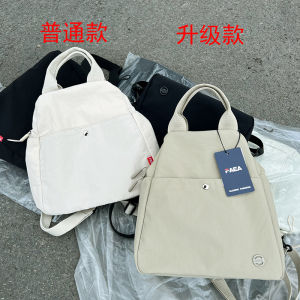 Womens Canvas Oxford Fabric Crossbody Bag Multi-Functional Travel Backpack Simple Fashion Commuting Small Chest Bag