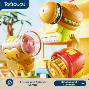 TAODUDU | Glowing Spinning Frisbee Top Toy