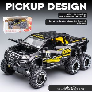 Xe Tải Đua Địa Hình 6x6 Mô Phỏng Quà Tặng Cho Trẻ Em