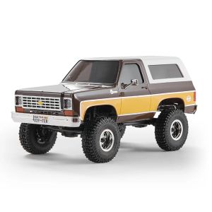 FMS | FMS FCX24 Chevrolet K5 Pickup Remote Control 1/24 Small Scale Electric Dual Speed Desktop Climbing Car Model RTR Version