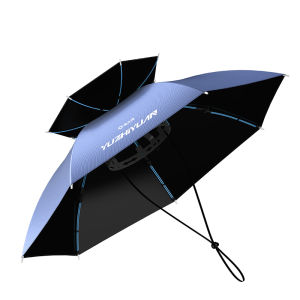 YUZHIYUAN | Large Fishing Sun Protection Head-Mounted Umbrella Hat