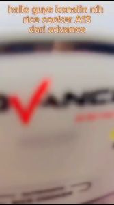 Advance Rice Cooker Mini 1.2L A-13 350W low watt 3in1 Penanak Nasi Serbaguna A13 Dikirim secara acram